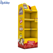 Reciclable Personalizado POP Cartón M &amp; M&#39;S Display Racks